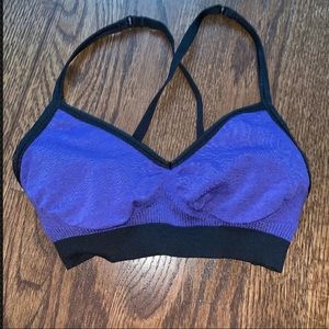 Lululemon Purple Sports Bra. Size 2.